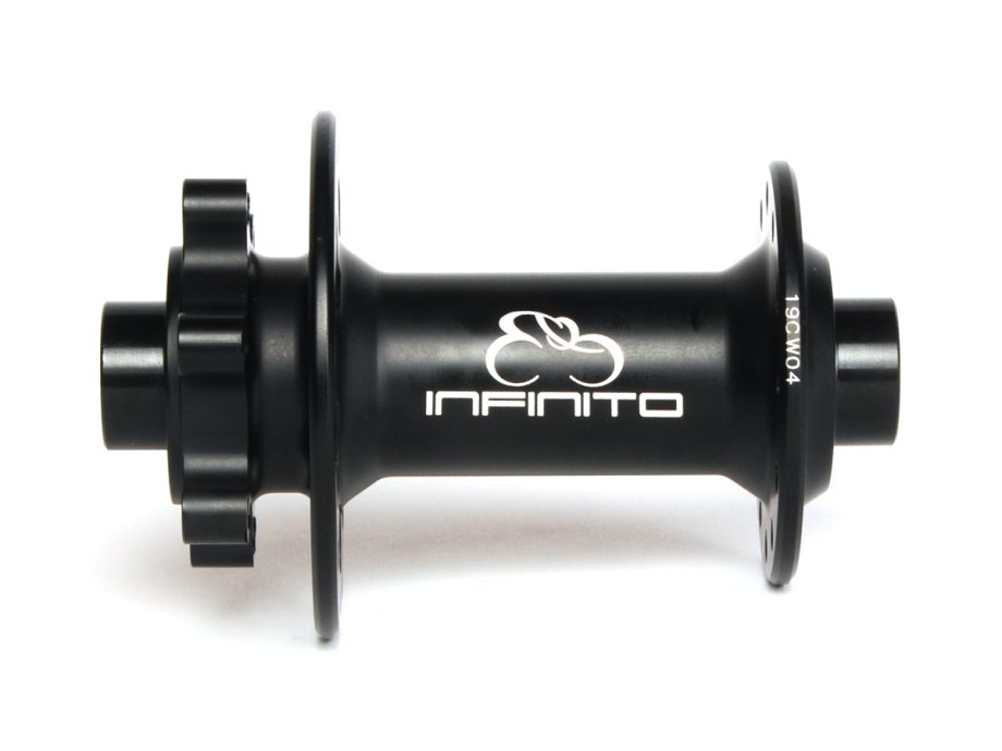 Infinito black disc-hub (front)